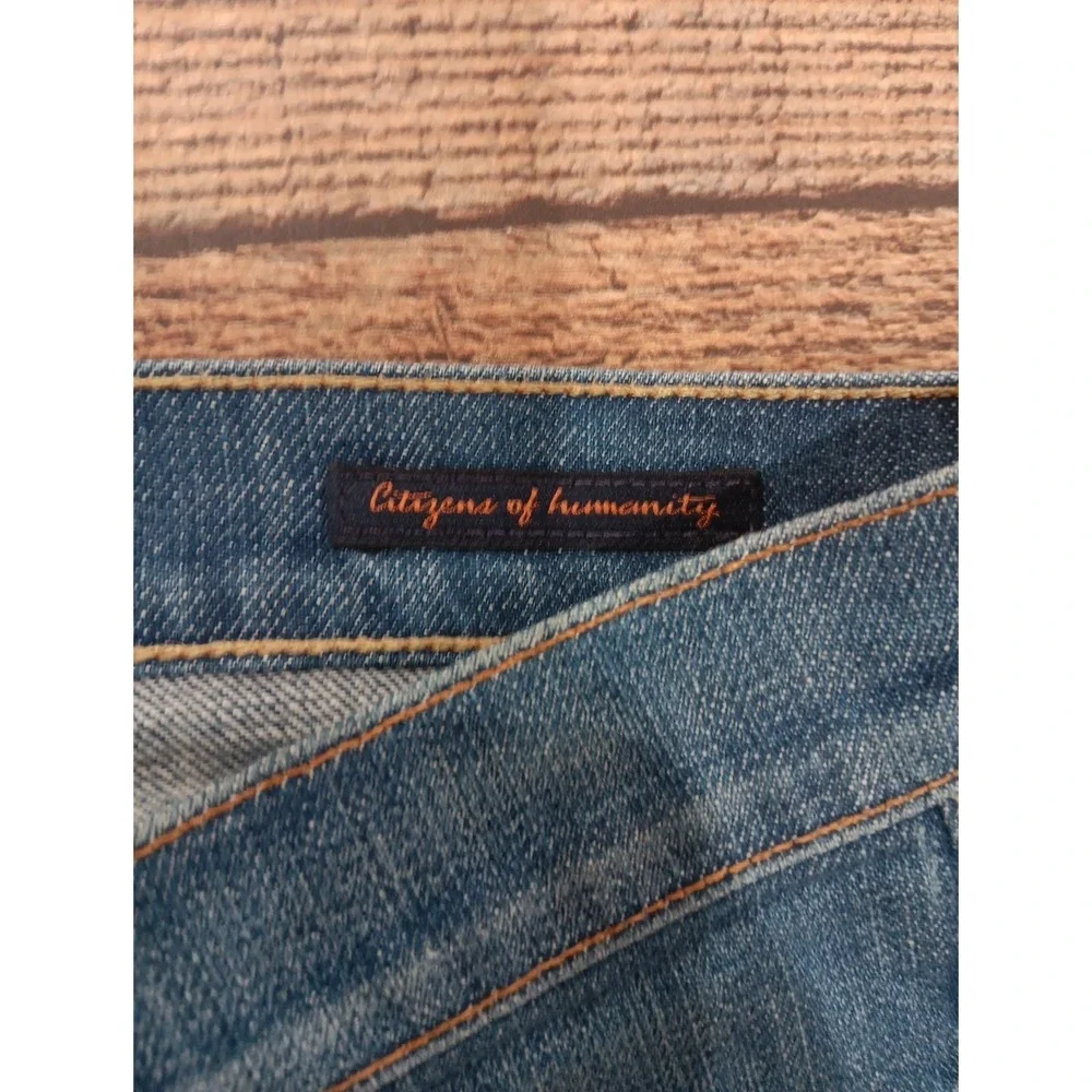 Citizens Of Humanity Jeans Womens sz 28 Kelly 001 Stretch Low Waist Bootcut 2573 - Picture 3 of 16